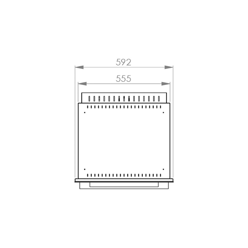 فر توکار برقی کن مدل E6597M