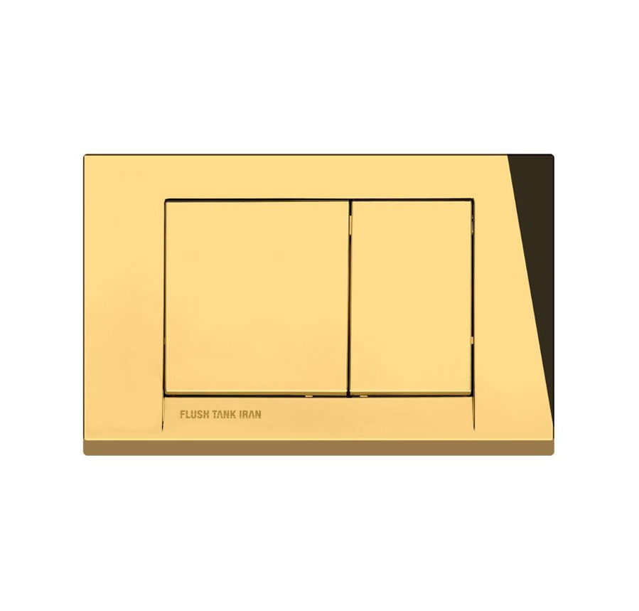 صفحه کلید تخلیه فلاش تانک توکار ایران سری چهارگوش Rectangle
